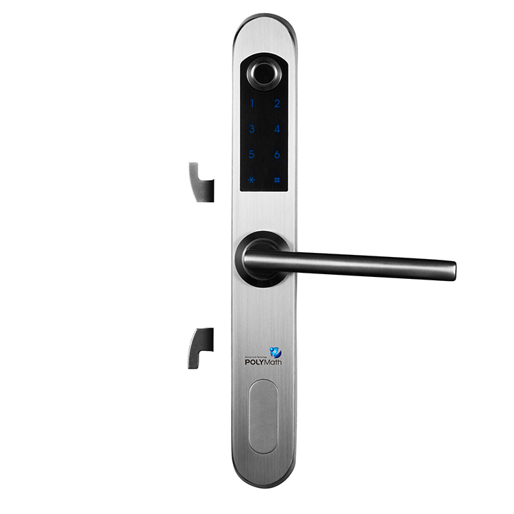 Smart digital voice navigation fingerprint PIN code door access lock